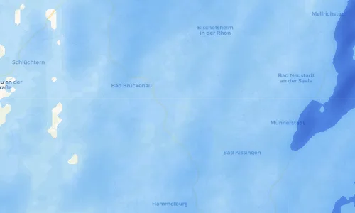 Regenradar Vorschaubild - Aktuelle Niederschläge in Platz und Umgebung