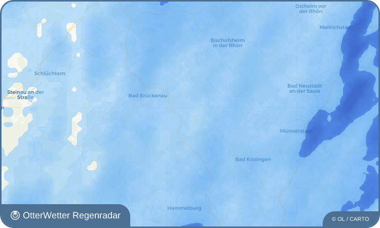 Wetter-Widget-Vorschau mit Vorhersagedaten für Platz