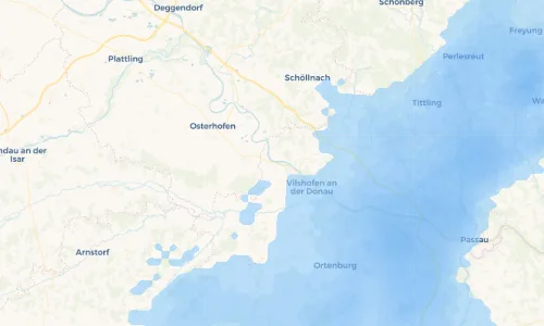 Regenradar Vorschaubild - Aktuelle Niederschläge in Pleinting und Umgebung