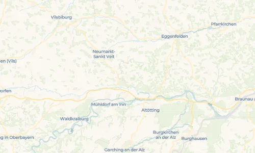 Regenradar Vorschaubild - Aktuelle Niederschläge in Pleiskirchen und Umgebung