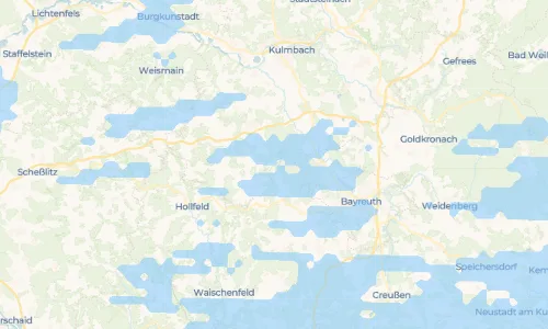 Regenradar Vorschaubild - Aktuelle Niederschläge in Pleofen und Umgebung