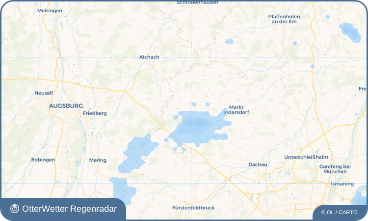 OtterWetter Regenradar-Widget Plixenried