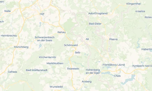 Regenradar Plößberg in Oberfranken: aktuelle Niederschläge in Plößberg in Oberfranken und Umgebung, Stand 26. Oktober 2026 um 10:20 Uhr