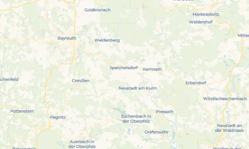 Regenradar Vorschaubild - Aktuelle Niederschläge in Plössen und Umgebung