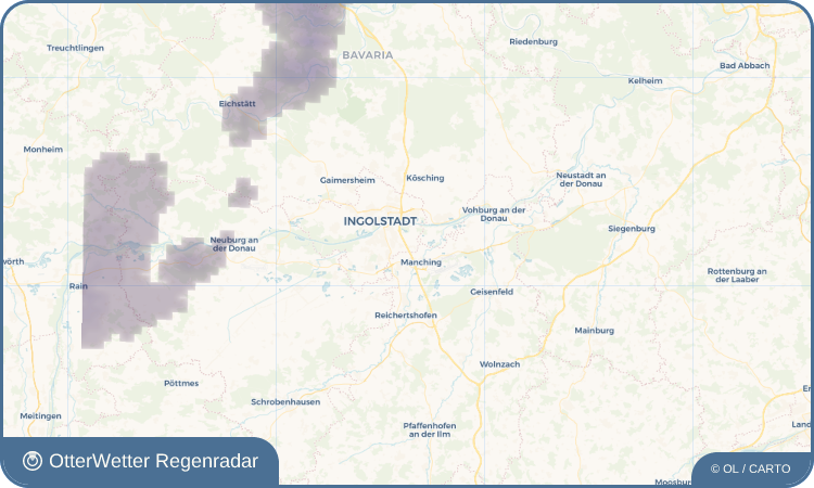 OtterWetter Regenradar-Widget Plunder