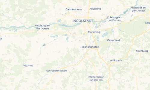 Regenradar Vorschaubild - Aktuelle Niederschläge in Pobenhausen und Umgebung