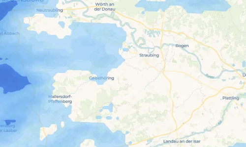 Regenradar Vorschaubild - Aktuelle Niederschläge in Pönning und Umgebung