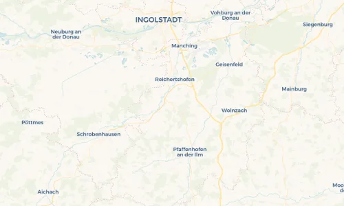 Regenradar Vorschaubild - Aktuelle Niederschläge in Pörnbach und Umgebung