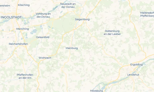 Regenradar-Vorschau: aktuelle Niederschläge in Pötzmes und Umgebung