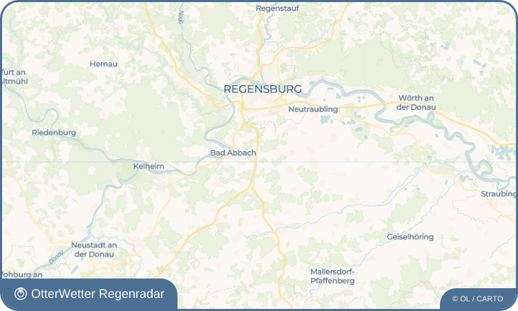 OtterWetter Regenradar-Widget Poign