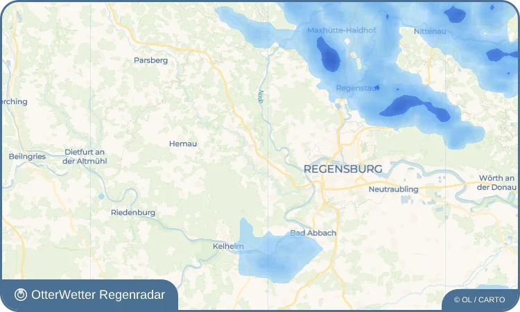 Widget-Vorschau für Pollenried Wetter-Widget-Vorschau mit Vorhersagedaten für Pollenried