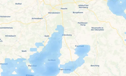 Regenradar Vorschaubild - Aktuelle Niederschläge in Polsdorf und Umgebung