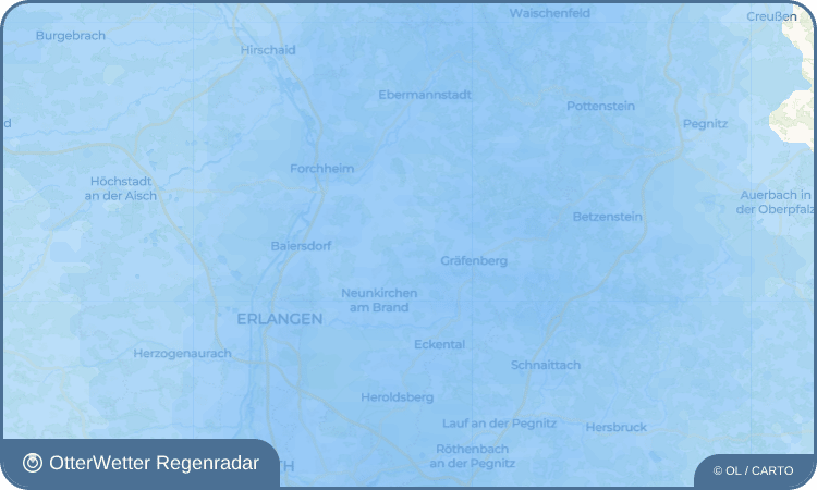 OtterWetter Regenradar-Widget Pommer