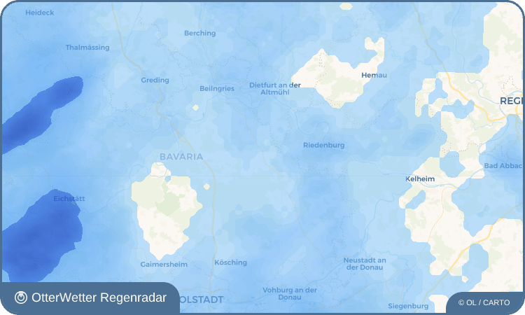 OtterWetter Regenradar-Widget Pondorf
