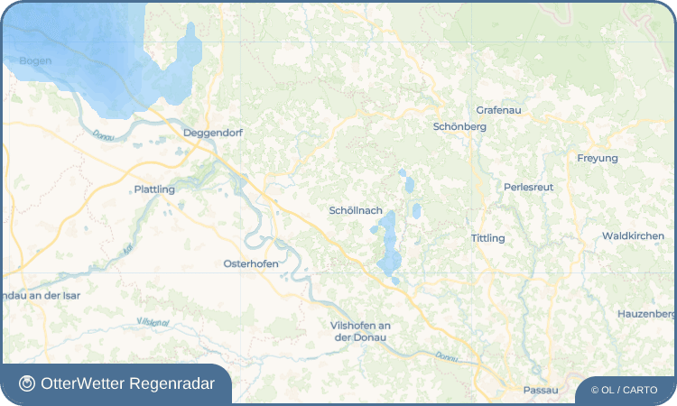 OtterWetter Regenradar-Widget Poppenberg
