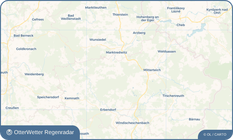 OtterWetter Regenradar-Widget Poppenreuth