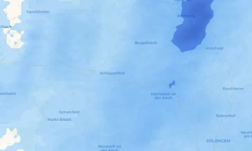 Regenradar Vorschaubild - Aktuelle Niederschläge in Possenfelden und Umgebung
