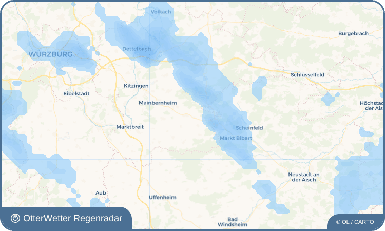 OtterWetter Regenradar-Widget Possenheim