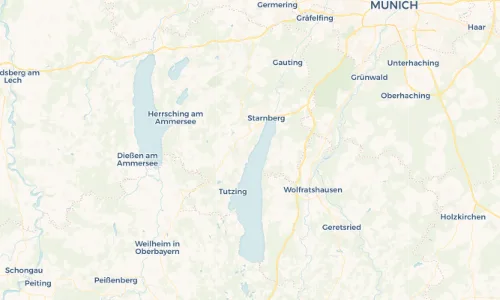 Regenradar-Vorschau: aktuelle Niederschläge in Possenhofen und Umgebung