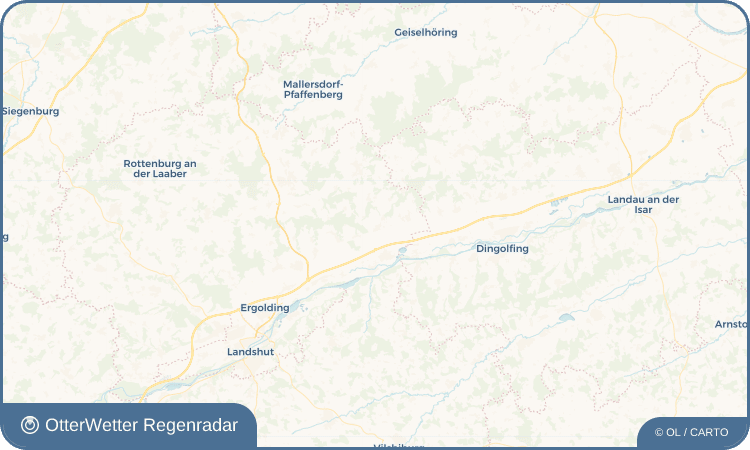 Widget-Vorschau für Postau Wetter-Widget-Vorschau mit Vorhersagedaten für Postau