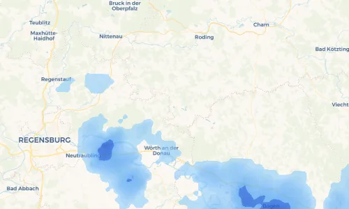 Regenradar Vorschaubild - Aktuelle Niederschläge in Postfelden und Umgebung