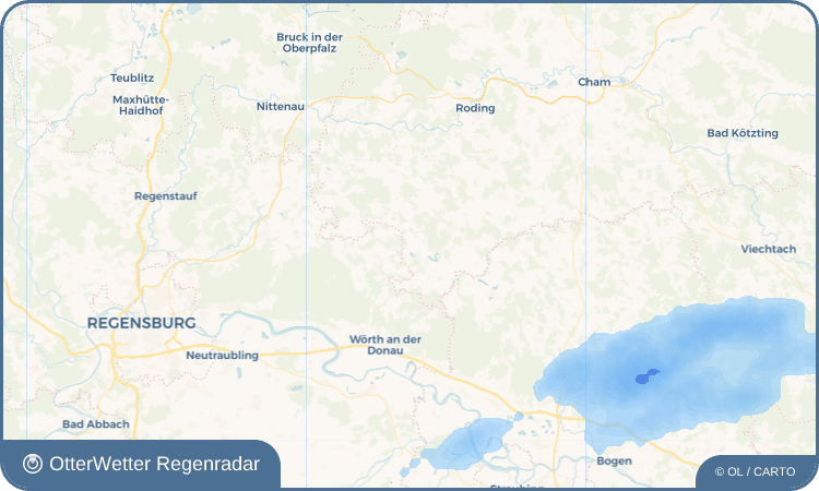 Widget-Vorschau für Postfelden Wetter-Widget-Vorschau mit Vorhersagedaten für Postfelden