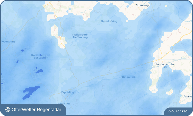 Widget-Vorschau für Pram Wetter-Widget-Vorschau mit Vorhersagedaten für Pram