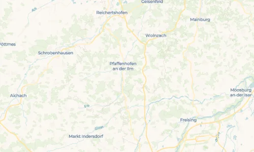 Regenradar Vorschaubild - Aktuelle Niederschläge in Prambach und Umgebung