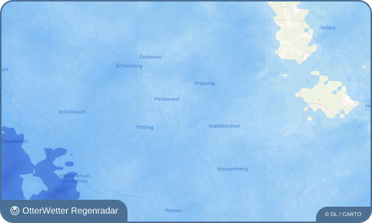 OtterWetter Regenradar-Widget Praßreut