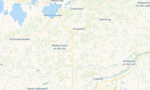Regenradar Vorschaubild - Aktuelle Niederschläge in Preinerszell und Umgebung
