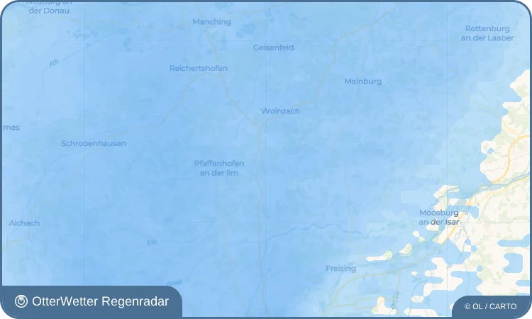 Wetter-Widget-Vorschau mit Vorhersagedaten für Preinerszell