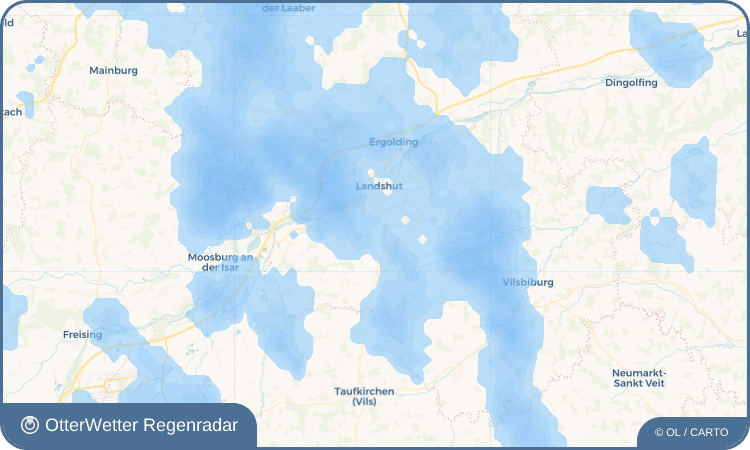 OtterWetter Regenradar-Widget Preisenberg