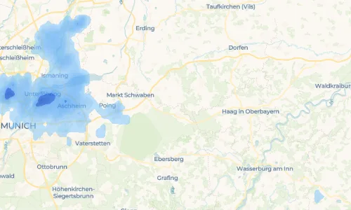 Regenradar Preisendorf: aktuelle Niederschläge in Preisendorf und Umgebung, Stand 31. Oktober 2026 um 17:35 Uhr