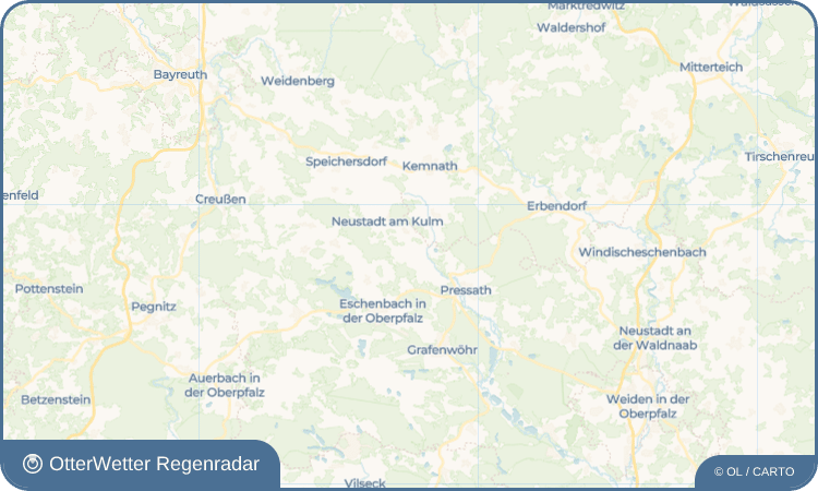 OtterWetter Regenradar-Widget Preißach