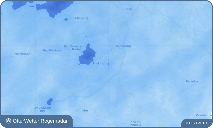 OtterWetter Regenradar-Widget Prenzing