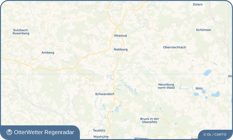 OtterWetter Regenradar-Widget Pretzabruck