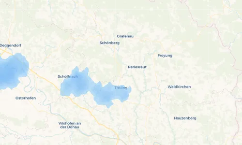 Regenradar Vorschaubild - Aktuelle Niederschläge in Preying und Umgebung