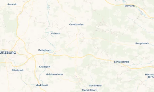 Regenradar Vorschaubild - Aktuelle Niederschläge in Prichsenstadt und Umgebung