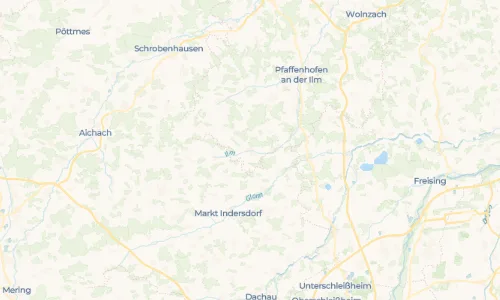 Regenradar Vorschaubild - Aktuelle Niederschläge in Priel und Umgebung