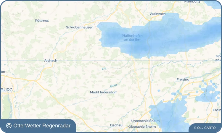 Widget-Vorschau für Priel Wetter-Widget-Vorschau mit Vorhersagedaten für Priel