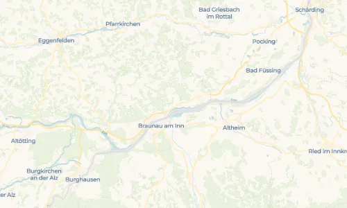Regenradar Vorschaubild - Aktuelle Niederschläge in Prienbach und Umgebung