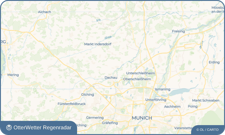 OtterWetter Regenradar-Widget Prittlbach