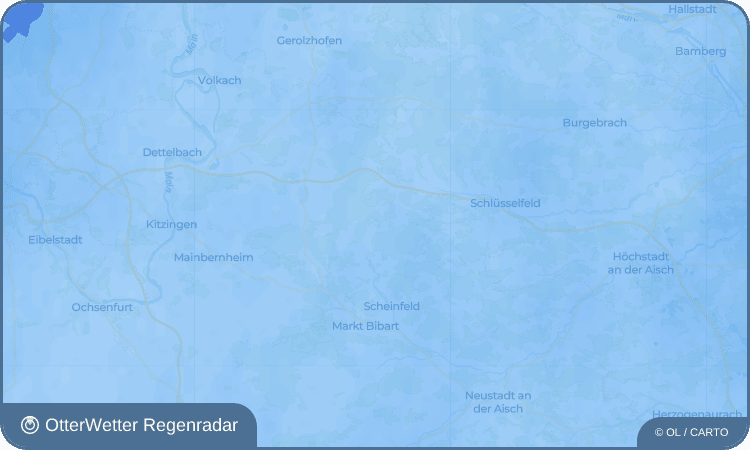 OtterWetter Regenradar-Widget Prühl