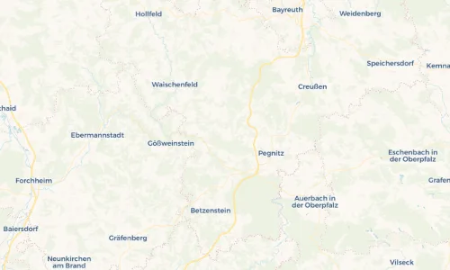 Regenradar Vorschaubild - Aktuelle Niederschläge in Prüllsbirkig und Umgebung