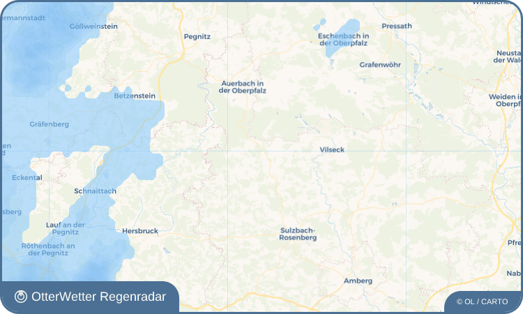 OtterWetter Regenradar-Widget Pruihausen