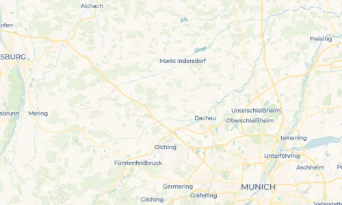 Regenradar-Vorschau: aktuelle Niederschläge in Puchschlagen und Umgebung