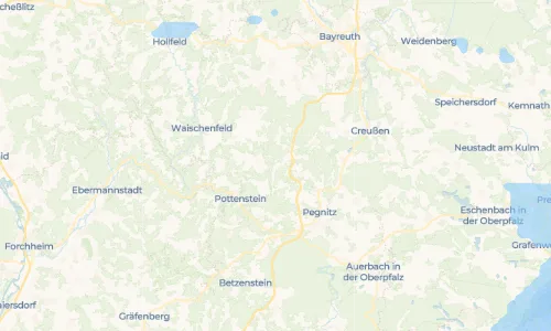 Regenradar Vorschaubild - Aktuelle Niederschläge in Püttlach und Umgebung