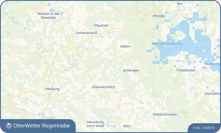 OtterWetter Regenradar-Widget Pullenried