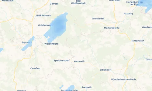 Regenradar Vorschaubild - Aktuelle Niederschläge in Punreuth und Umgebung