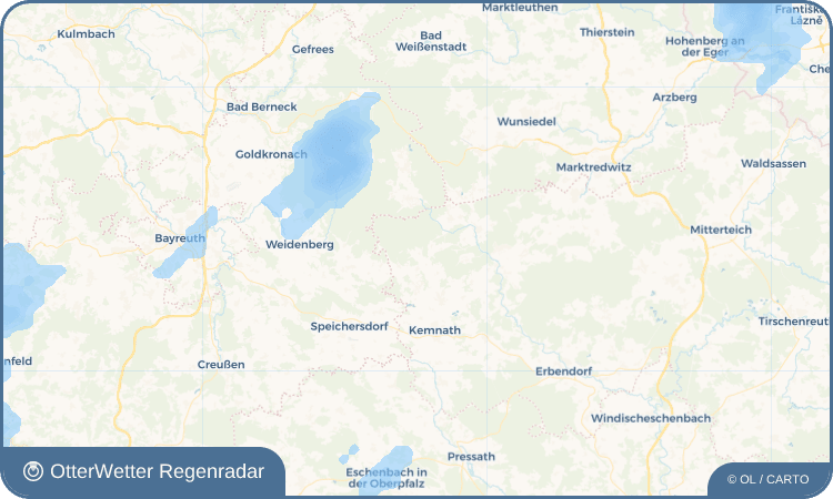 OtterWetter Regenradar-Widget Punreuth